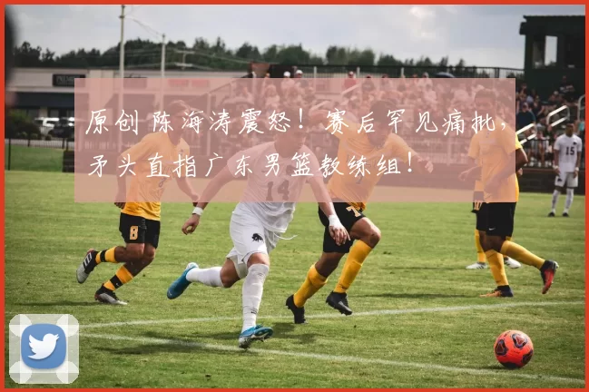 原创 陈海涛震怒！赛后罕见痛批，矛头直指广东男篮教练组！